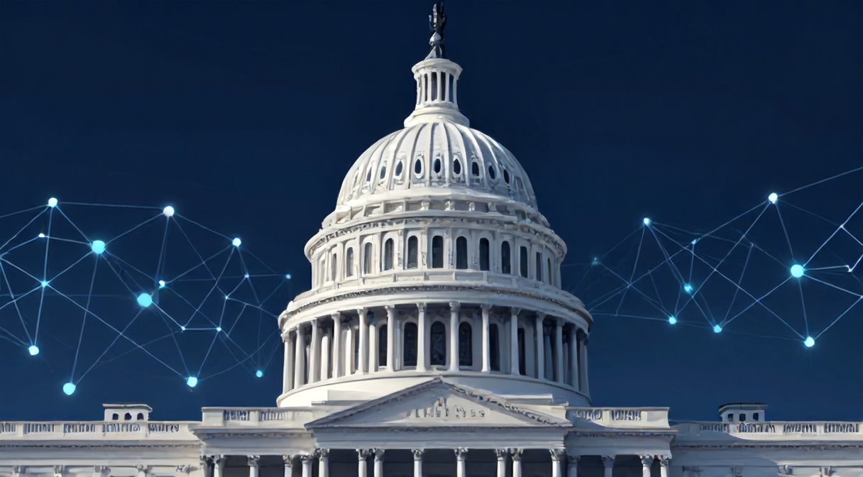 Editorial illustration for US Senate Prepares for Pivotal Crypto Legislation Vote on May 14