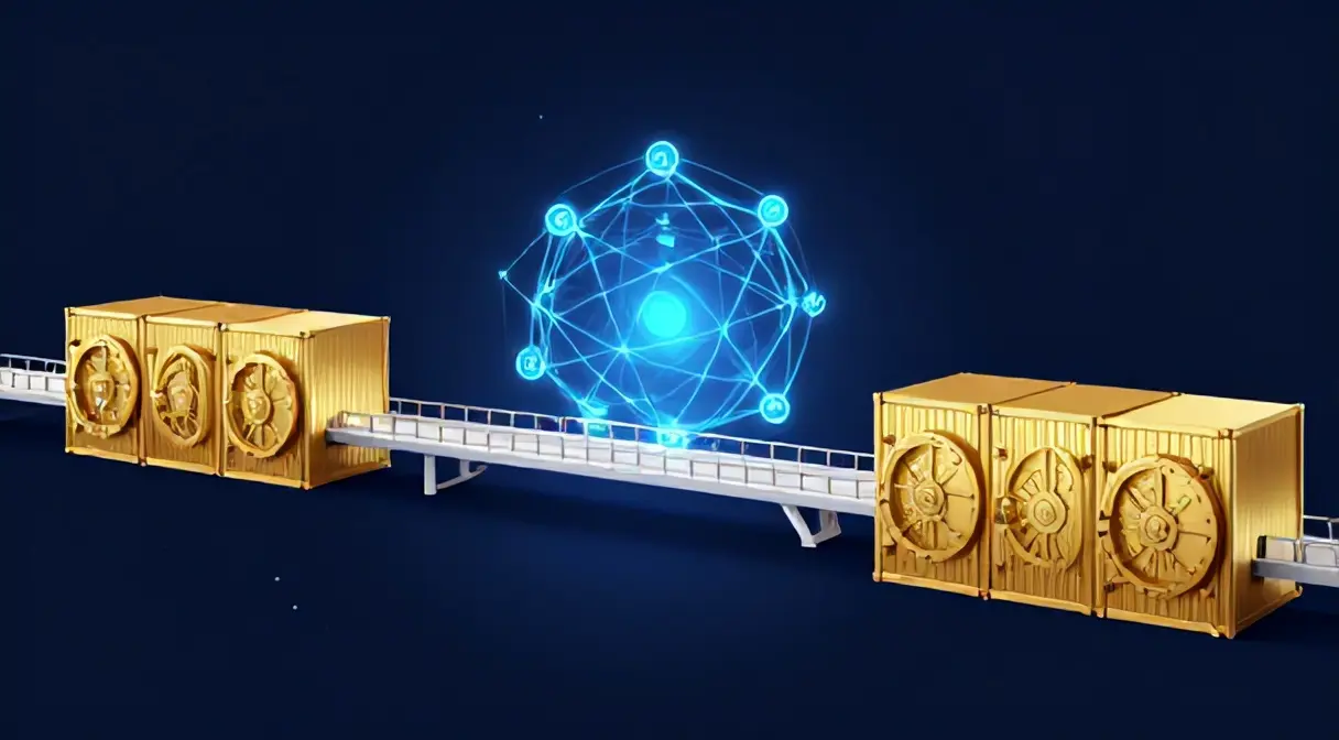 Editorial illustration for Institutional Tokenization Hits New Milestone as BlackRock and JPMorgan Expand On-Chain
