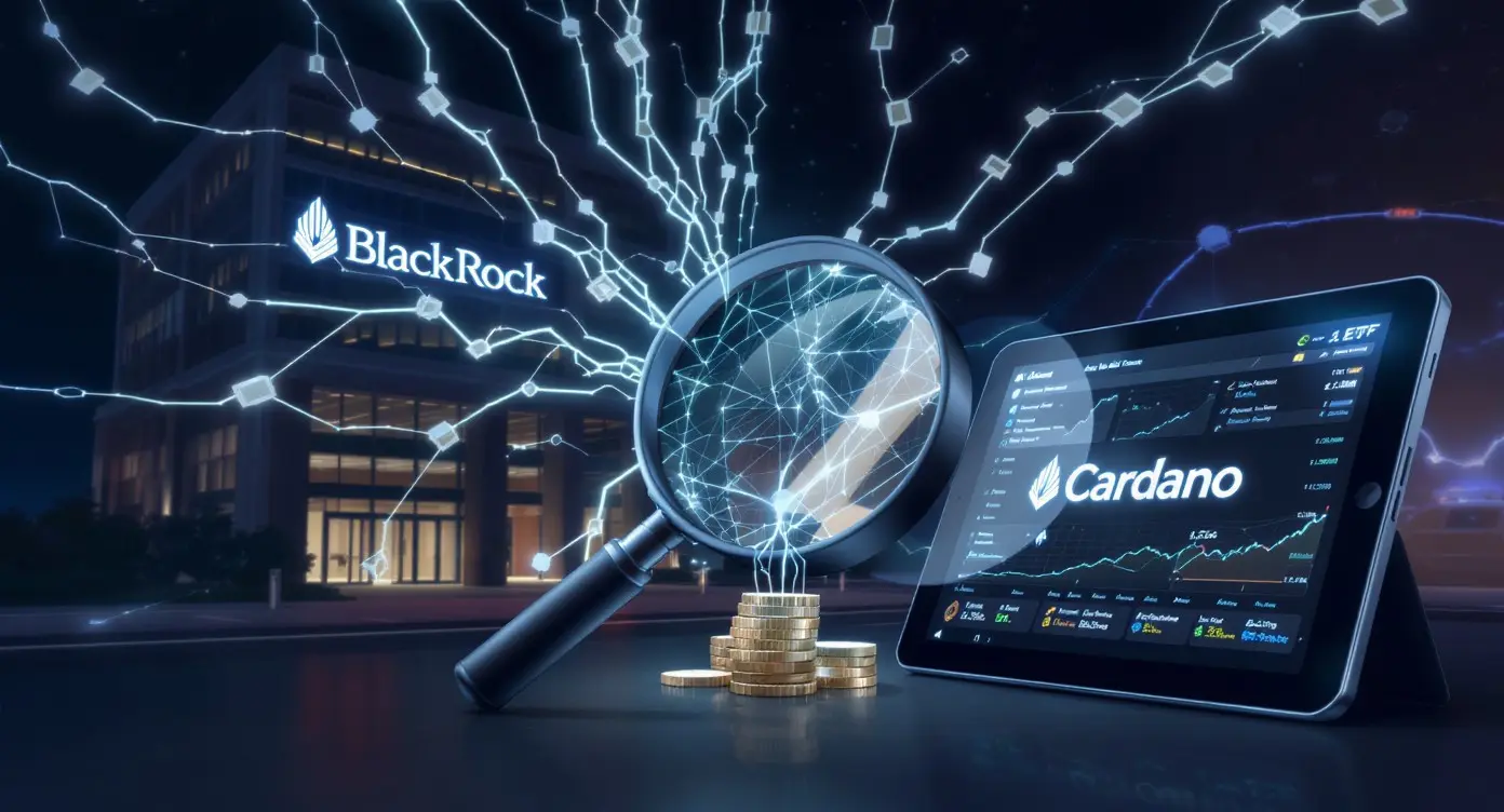 Editorial illustration for BlackRock Files New Tokenized Funds; Korea Targets Stablecoins; Grayscale Seeks ADA ETF