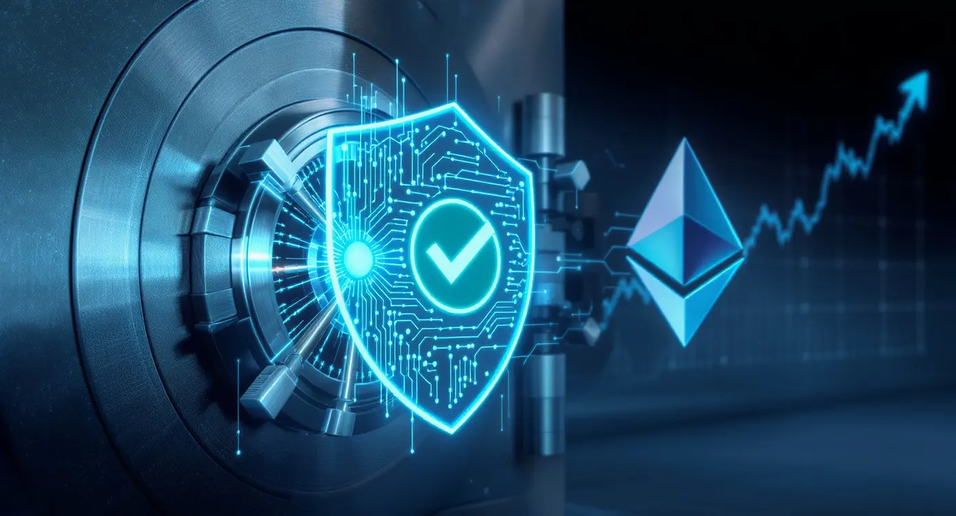 Editorial illustration for JPMorgan Files for Tokenized Fund as Ethereum Launches New Security Standard