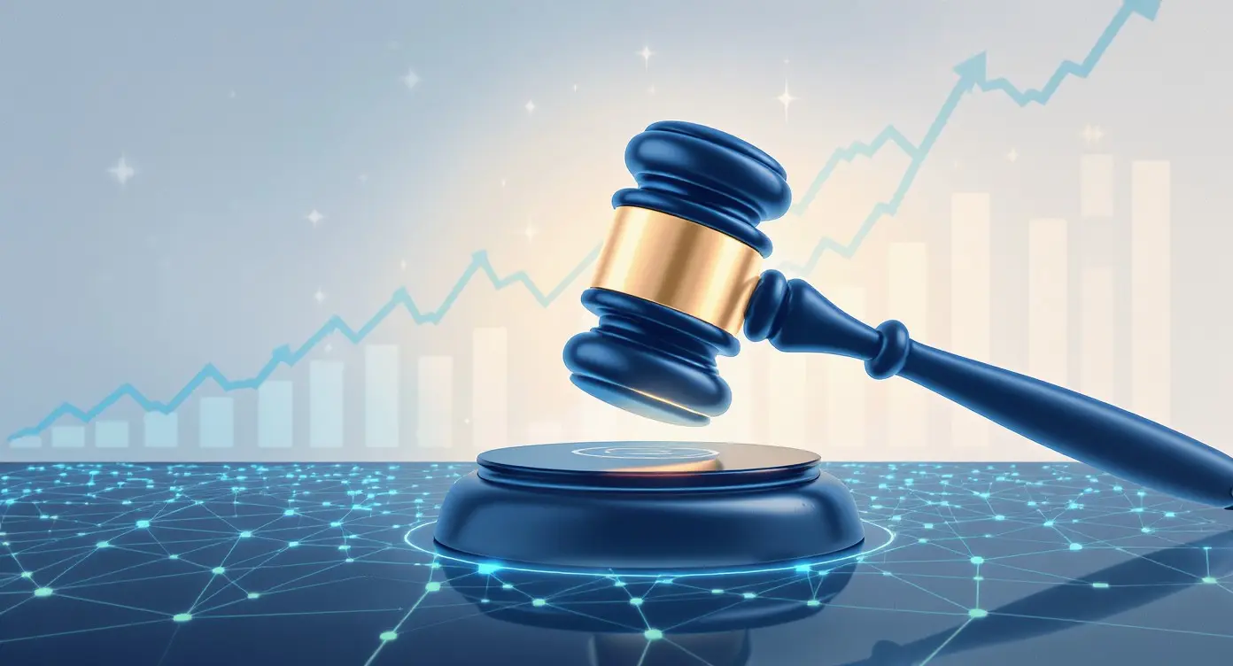 Editorial illustration for US Senate Advances Crypto Clarity Bill Amidst ETF Surge and Tokenization Push