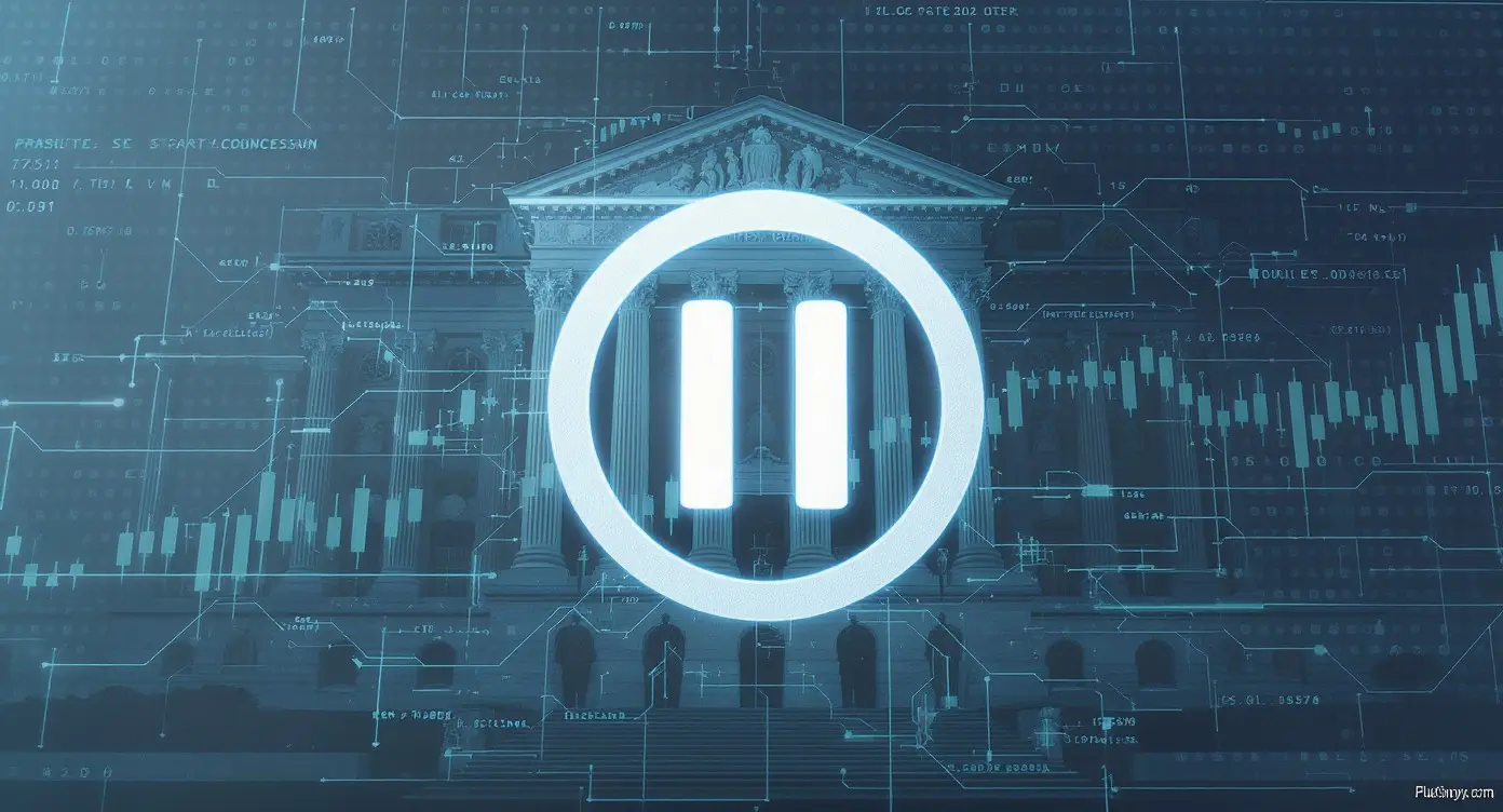 Editorial illustration for SEC Delays Tokenized Stock Pilot, Citing Industry Concerns