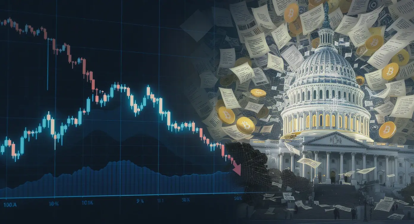 Editorial illustration for Bitcoin ETF Outflows Persist; Coinbase Expands US Derivatives
