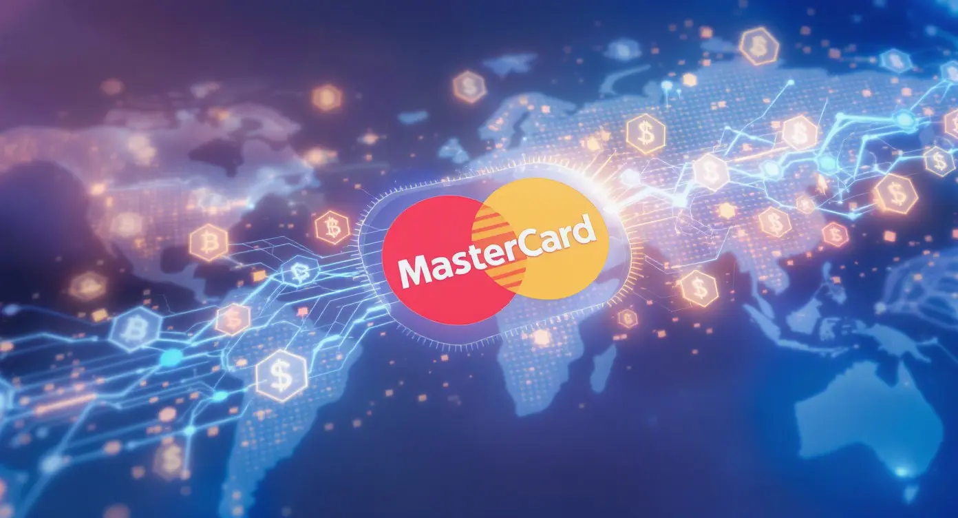 Editorial illustration for Mastercard Unlocks 24/7 Stablecoin Settlement for Global Payments