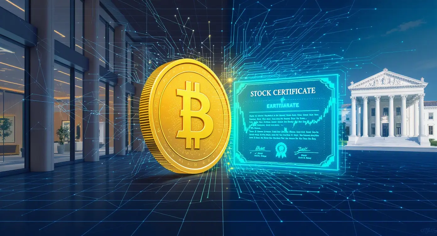 Editorial illustration for Morgan Stanley Expands Crypto Access as US Lawmakers Push CLARITY Act