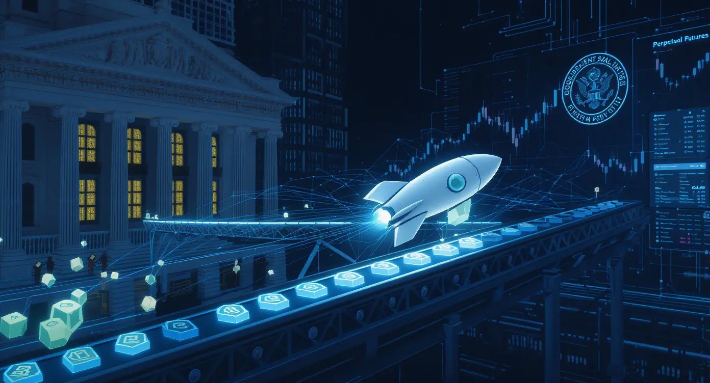 Editorial illustration for Bybit Launches Tokenized SpaceX Access as Regulated Crypto Perpetuals Enter US Market