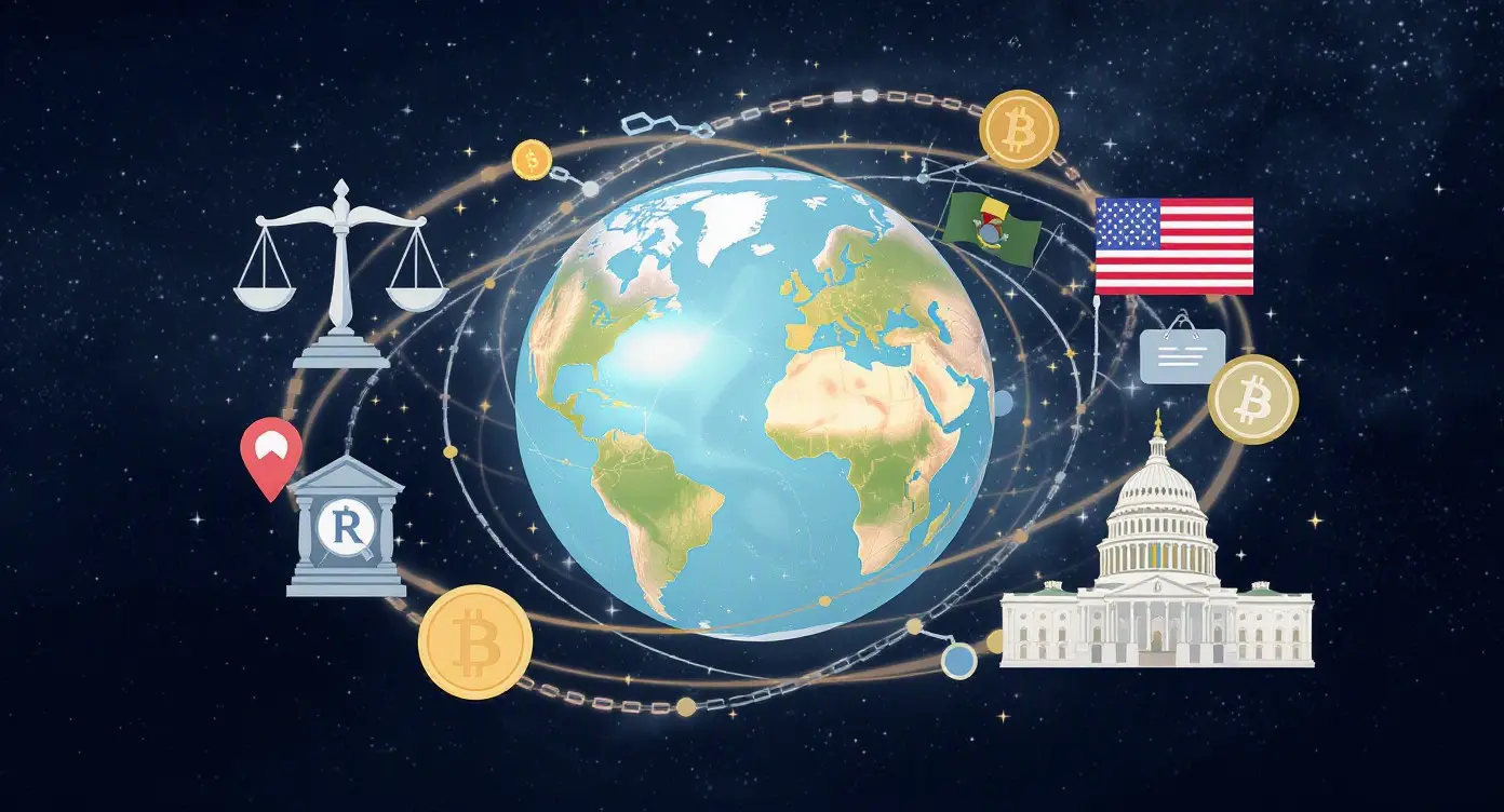 Editorial illustration for Global Crypto Regulation Intensifies with SEC, EU, Nigeria Actions