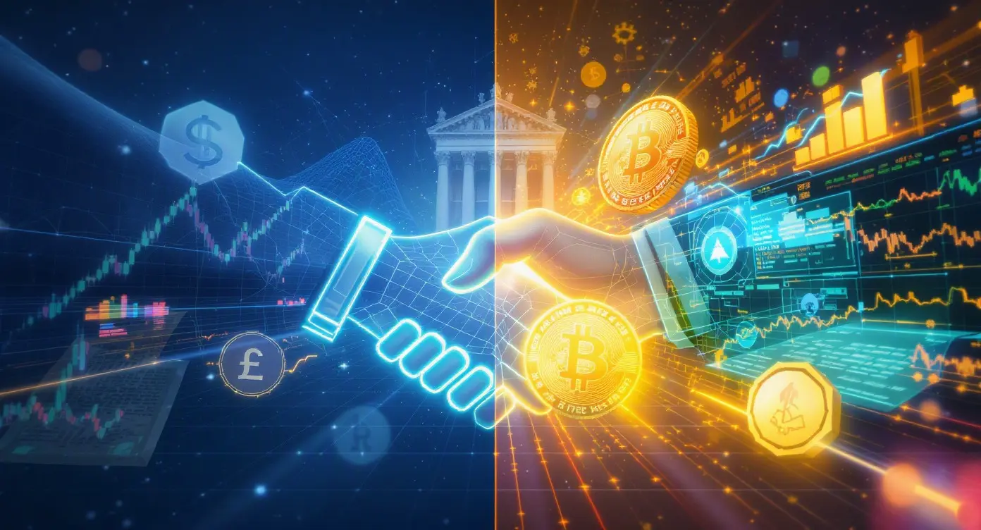 Editorial illustration for US Firms Expand Regulated Crypto Offerings with New Products