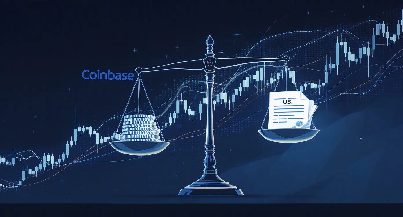 Editorial illustration for Coinbase Expands Tokenized Stocks, US Agencies Eye Stablecoin Rules