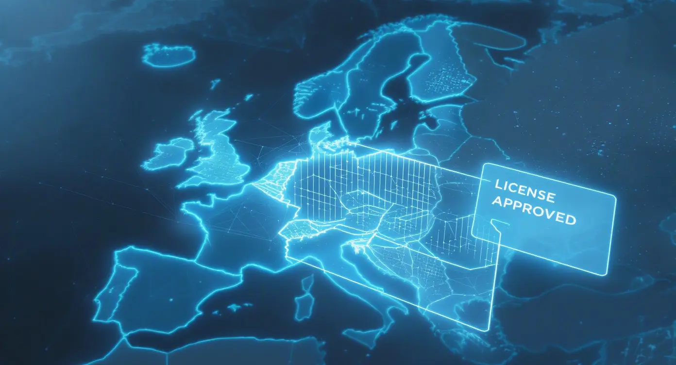 Editorial illustration for Binance Exits EU Markets as MiCA Compliance Deadline Bites