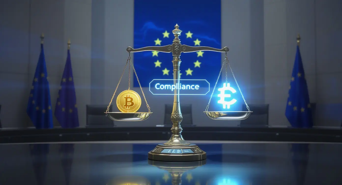 Editorial illustration for EU Watchdog Details Heavy MiCA Fines as Ripple Pivots to Stablecoins