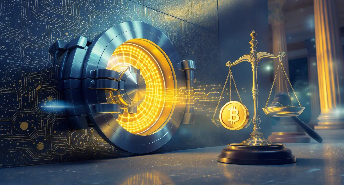 Editorial illustration for German Banks Open Crypto Trading as US Stablecoin Bill Clears Major Hurdle