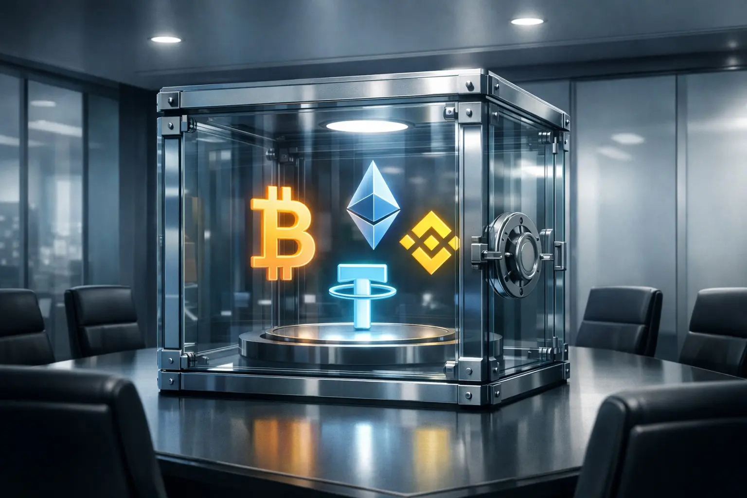 Editorial illustration for SEC Readies Pro-Crypto Framework as Institutional Custody Expands