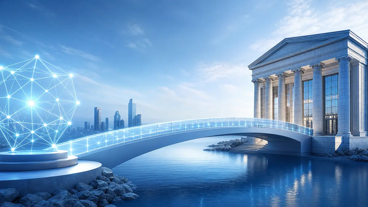 Editorial illustration for Circle Secures National Trust Bank Charter, Bridging Crypto and Traditional Finance