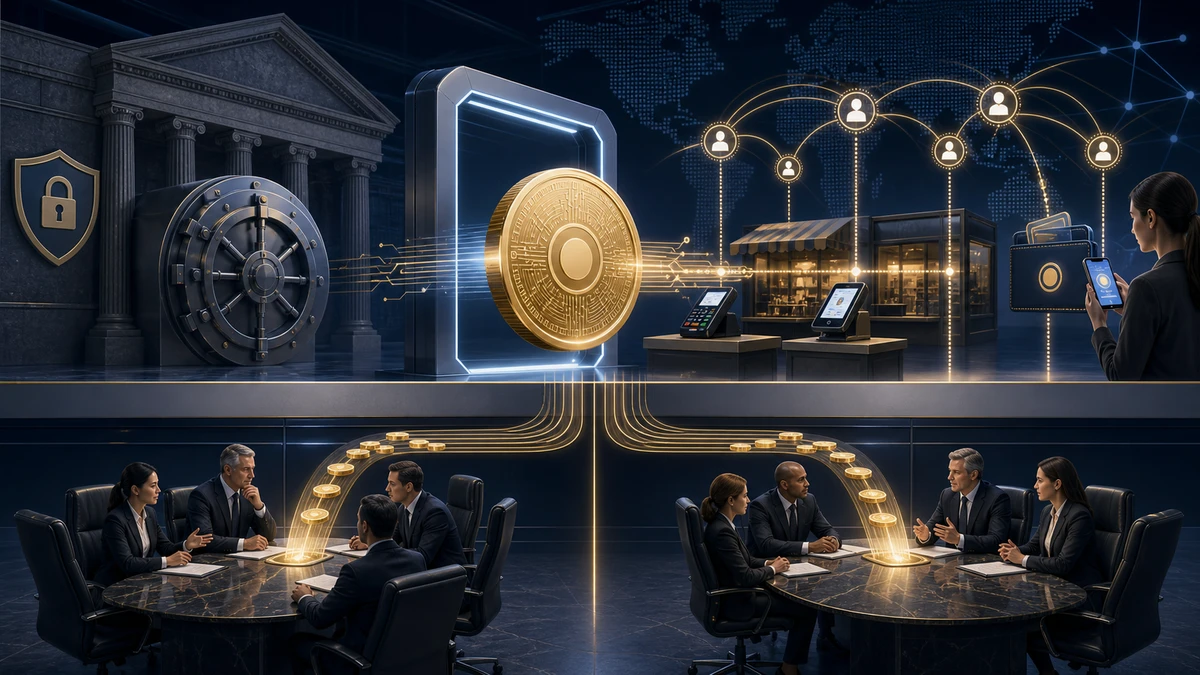 Editorial illustration for Circle’s $908 Million Coinbase Deal Faces August Renewal