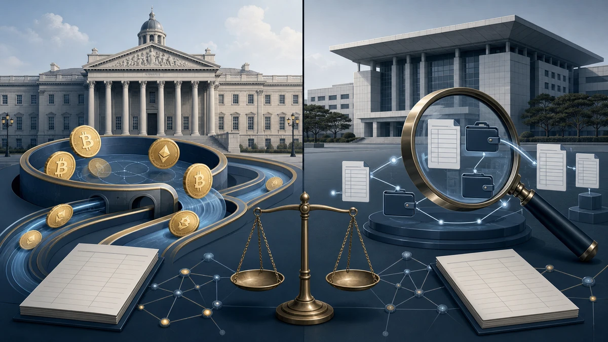 Editorial illustration for UK Eases DeFi Taxes as South Korea Tightens Enforcement