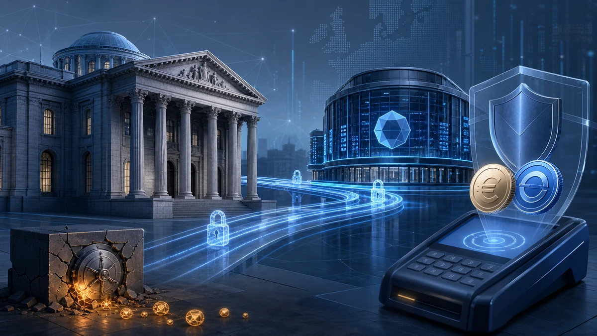 Editorial illustration for Deutsche Börse Backs Kraken as BitPay Wins EU License