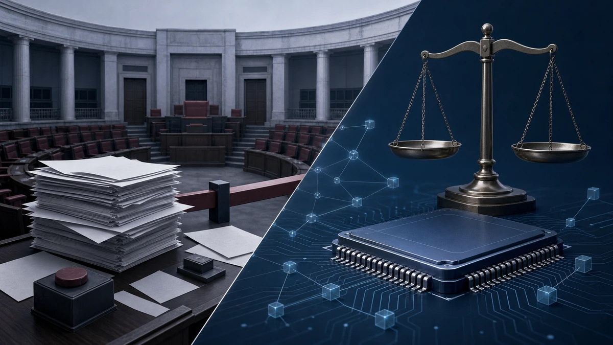 Editorial illustration for Poland Stalls MiCA Rules as Nvidia Crypto Lawsuit Advances