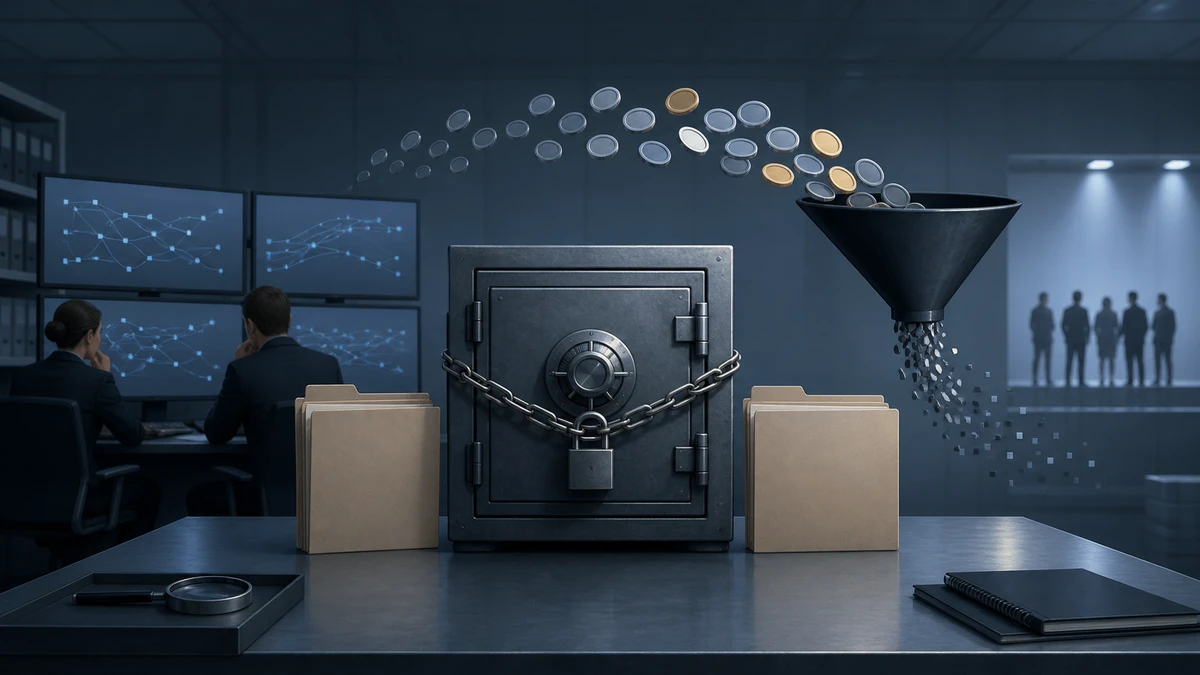 Editorial illustration for SEC and CFTC Target Goliath in $397 Million Crypto Case