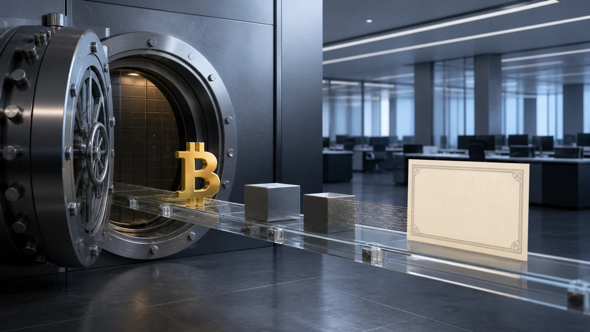 Editorial illustration for BlackRock Reportedly Lowers Bitcoin ETF Swap Minimum to $1 Million