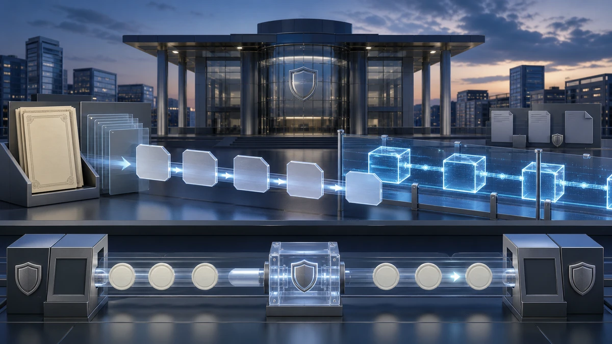 Editorial illustration for SEC Reportedly Prepares Tokenized Asset Framework